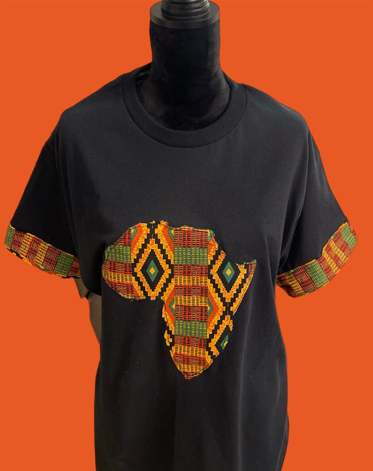 African Map Shirt unisex