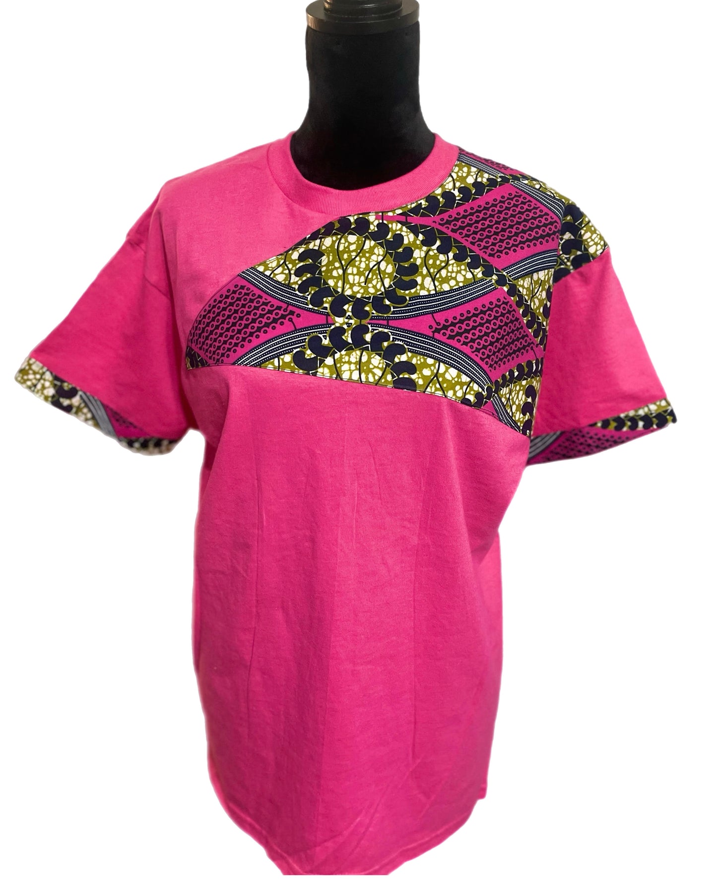 Ankara Pink Shirt