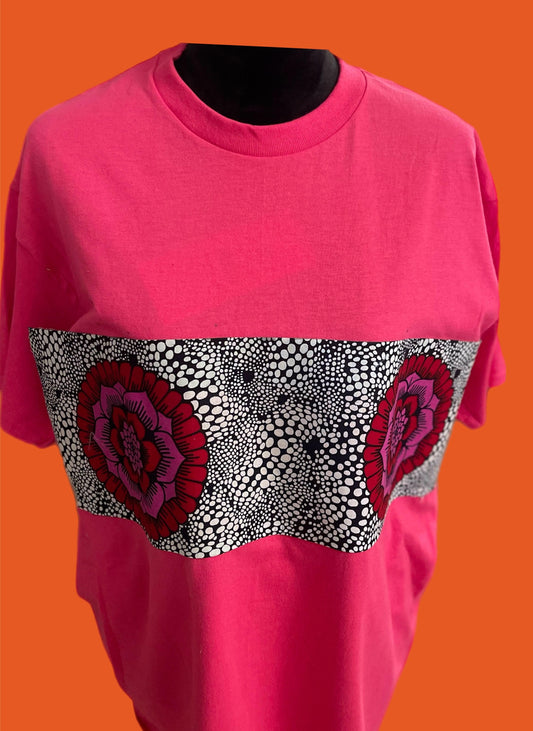 African Ankara shirt women